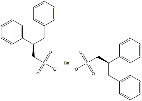 Bis[[R,(-)]-2,3-diphenyl-1-propanesulfonic acid] barium salt Struktur