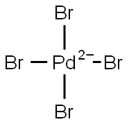 Tetrabromopalladate (II) Struktur