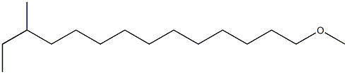 12-Methyl-1-methoxytetradecane Struktur