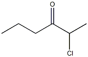 Propyl 1-chloroethyl ketone Struktur