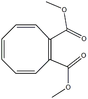 Cyclooctatetraene-1,2-dicarboxylic acid dimethyl ester Struktur