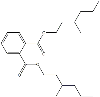 Phthalic acid di(3-methylhexyl) ester Struktur