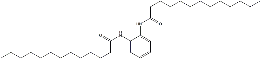 N,N'-Bis(1-oxotridecyl)-o-phenylenediamine Struktur