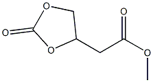 2-オキソ-1,3-ジオキソラン-5-酢酸メチル 化學構(gòu)造式