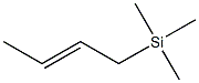 (2-Butenyl)trimethylsilane Struktur