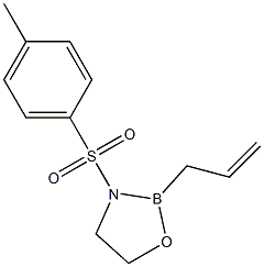 2-Allyl-3-(p-tolylsulfonyl)-1,3,2-oxazaborolidine Struktur