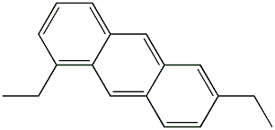 1,6-Diethylanthracene Struktur