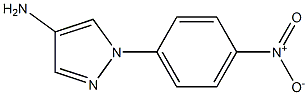 1-(4-Nitrophenyl)-1H-pyrazol-4-amine Struktur