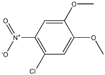 6-Chloro-3,4-dimethoxy-1-nitrobenzene Struktur