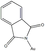 Phthalimidylgold(I) Struktur