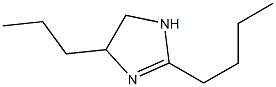 2-Butyl-4-propyl-2-imidazoline Struktur