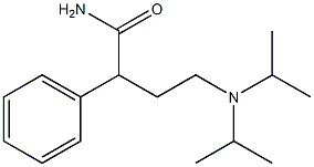 4-(Diisopropylamino)-2-phenylbutanamide Struktur