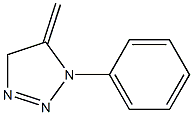 4,5-Dihydro-5-methylene-1-phenyl-1H-1,2,3-triazole Struktur