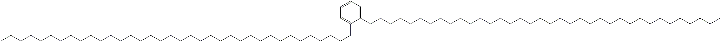 1,2-Di(hexatriacontan-1-yl)benzene Struktur