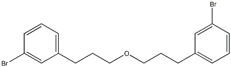 3-Bromophenylpropyl ether Struktur