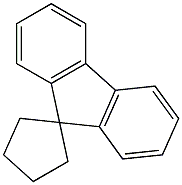 Spiro[9H-fluorene-9,1'-cyclopentane] Struktur