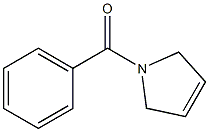 2,5-Dihydro-1-benzoyl-1H-pyrrole Struktur