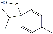 p-Mentha-2,5-dien-4-yl hydroperoxide Struktur