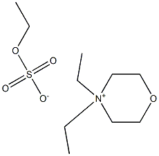 4,4-Diethylmorpholinium ethyl sulfate Struktur