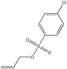 4-Chlorobenzenesulfonic acid allyl ester Struktur