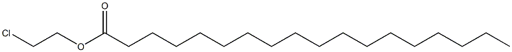 Stearic acid 2-chloroethyl ester Struktur