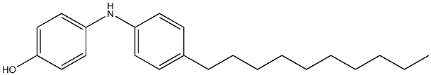 4'-Decyl[iminobisbenzen]-4-ol Struktur