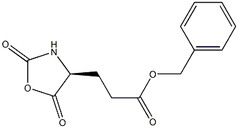 (4S)-4-[3-Oxo-3-(benzyloxy)propyl]oxazolidine-2,5-dione Struktur