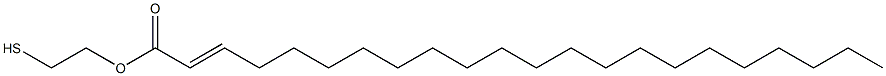 2-Docosenoic acid 2-mercaptoethyl ester Struktur