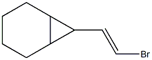 7-[(E)-2-Bromoethenyl]bicyclo[4.1.0]heptane Struktur