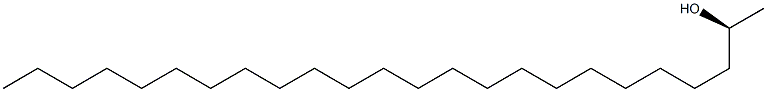 [S,(+)]-2-Tetracosanol Struktur