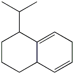 1,2,3,4,6,8a-Hexahydro-4-isopropylnaphthalene Struktur