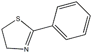 2-Phenyl-2-thiazoline Struktur