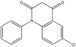 1-(Phenyl)-6-chloroquinoline-2,4(1H,3H)-dione Struktur