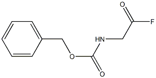 N-(Benzyloxycarbonyl)glycine fluoride Struktur