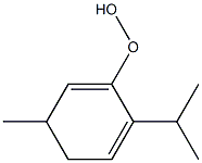 p-Mentha-2,4-dien-3-yl hydroperoxide Struktur