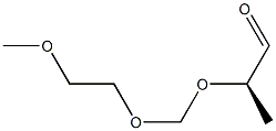 (R)-2-[(2-Methoxyethoxy)methoxy]propionaldehyde Struktur