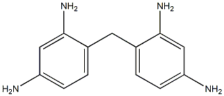 4-[(2,4-Diaminophenyl)methyl]-1,3-benzenediamine Struktur