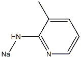 3-Methyl-2-sodioaminopyridine Struktur