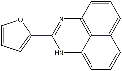 2-(2-Furyl)-1H-perimidine Struktur