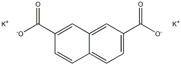 2,7-Naphthalenedicarboxylic acid dipotassium salt Struktur