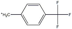 4-(Trifluoromethyl)benzyl cation Struktur