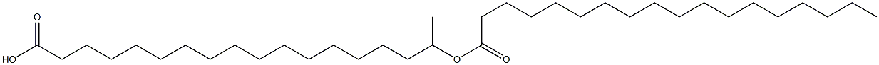 17-Stearoyloxystearic acid Struktur