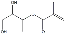 Butane-1,2,3-triol 3-methacrylate Struktur