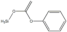 1-Phenoxy-1-(silyloxy)ethene Struktur