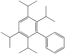 2,3,5,6-Tetraisopropyl-1,1'-biphenyl Struktur