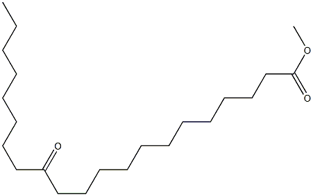 13-Oxohenicosanoic acid methyl ester Struktur