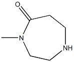 4-Methyl-1,4-diazepan-5-one Struktur