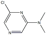 N-(6-Chloro-2-pyrazinyl)-N,N-dimethylamine Struktur