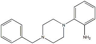 2-(4-Benzyl-1-piperazinyl)aniline Struktur