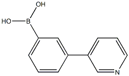 3-(pyridin-3-yl)Phenylboronic acid Struktur